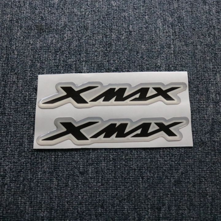 สติกเกอร์ติดตรารถยนต์3มิติสำหรับรถจักรยานยนต์สติกเกอร์-xmax-x-max-ยามาฮ่า250-300-xmax250-shan22503-xmax300