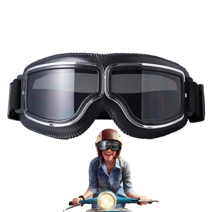 vintage-motorcycle-goggles-pilot-style-scooter-airsoft-goggle-outdoor-sand-and-motocross-adjustable-bike-touring-eyewear-for-helicopter-ski-reliable