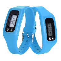 ซิลิโคน Pedometer นาฬิกาการคุ้มครองสิ่งแวดล้อมเดินระยะทางเคาน์เตอร์ที่มีคุณภาพสูงจอแอลซีดีกีฬาสร้อยข้อมือ