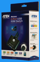 ATEN KVM SWITCH  2-Port USB KVM Cable  (CS22U) รับประกัน3ปี