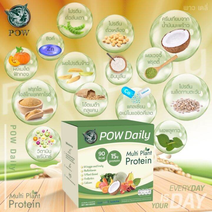 โปร-2-แถม-2-แถมพาวกาแฟ-5-ซอง-ส่งฟรี-pow-protein-พาวโปรตีน-โปรตีนจากพืชผสมพลูคาวเพื่อสุขภาพ