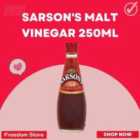 Sarsons Malt Vinegar 250ml ซาร์ซันส์ น้ำส้มสายชูมอลต์อังกฤษ 250มล