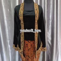 New Polar kebaya Velvet Embroidery stick kebaya Tops