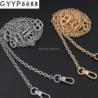 5-20pcs Gold Silver Chain Strap Shoulder Bag Straps High Quality copper Metal Bag Parts &amp; Accessories Chain Bags Strap