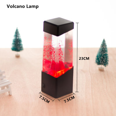 Colorful Led Jellyfish Night Lamp Volcano Lamp Little Fish Lamp Novelty Products Lighting for Mood Light Most Sold Novelties New