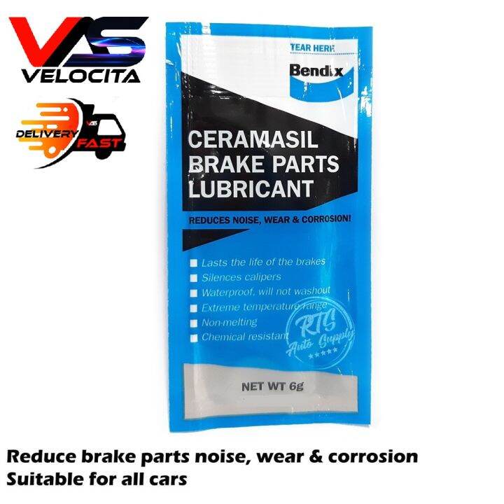 BENDIX CERAMASIL BRAKE LUBRICANT (6g) (BBL10BDXLUBE) Lazada
