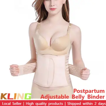 3 In 1 Postpartum Adjustable Belly Wrap, Belly Binder, Velcro Binder, Slimming Binder - Best Price in Singapore - Dec 2023