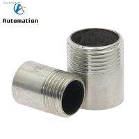 ○ Water connection 1/8 1/4 3/8 1/2 3/4 1 1-1/4 1-1/2 Male Threaded Pipe Fittings Stainless Steel SS304 Connector Adapter