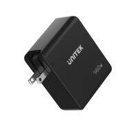 UNITEK 140W USB-C 3-port Mobile Wall Charger - Black 140W GaN Wall Charger P1115A