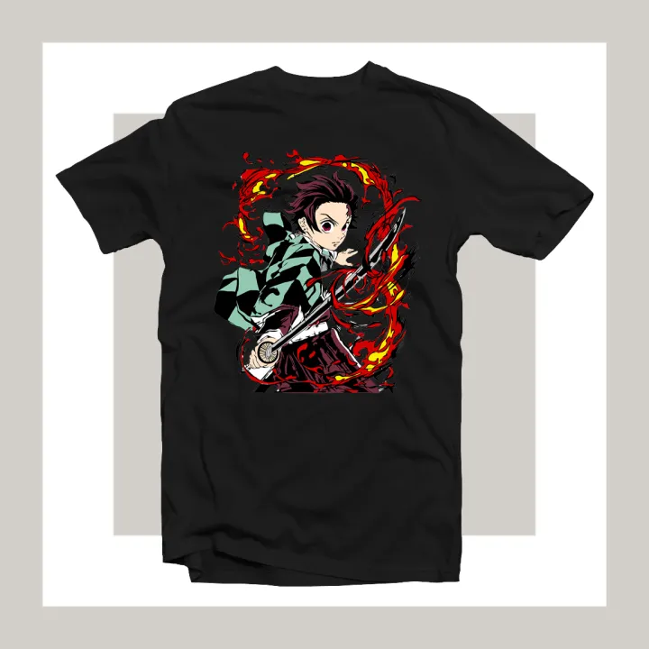 TANJIRO DEMON SLAYER T-SHIRT | Lazada PH