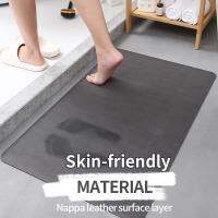 Absorbent Bath Mat Quickly Dry Entrance Doormat Diatom Mud Bathroom Mat Non-slip Bathtub Side Area Rug