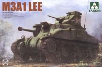 Takom 2114 135 M3A1 Lee US Medium Tank ชุดโมเดลพลาสติก