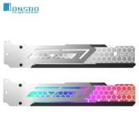 Jonsbo V3 Rgb กราฟิกกระเป๋าเก็บบัตรสนับสนุนเฟรม3 Pin Led อัตโนมัติเปลี่ยนสีวิดีโอการ์ดฉาก Gpu ชุดน้ำขาตั้ง