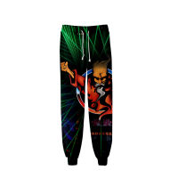 CWAnime Sweatpants Thunderdome Music Festival Cool Hardcore 3D Cool Jogger กางเกงผู้หญิงผู้ชายกางเกงดินสอ