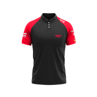 2023 Hot Selling New E-sports Clothing League Of Legends Fans T1 Team Formal Dress Street Dress T-shirt Black POLO Short Sleeves 3D printing Polo