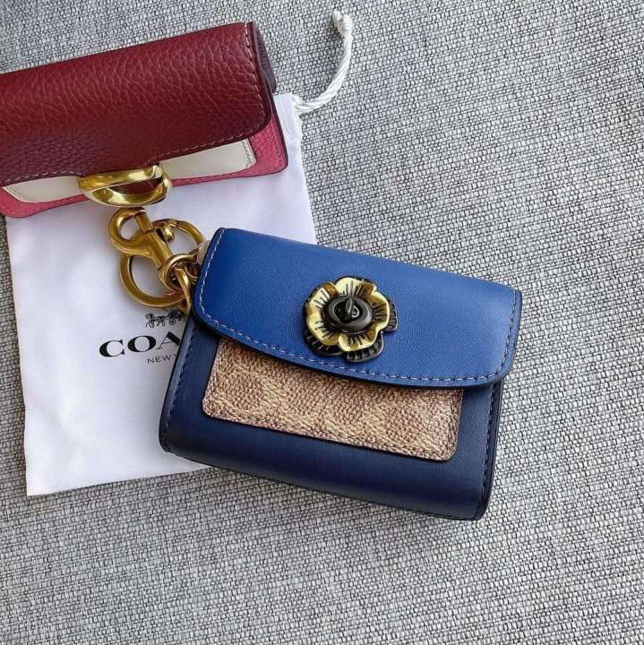 Coach Mini Tabby Card Case/Bag Charms/Keychain, Women's Fashion