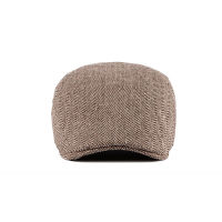 Newsboy หมวกผู้ชายหมวกฤดูใบไม้ผลิฤดูใบไม้ร่วง Herringbone Beret British R Casual Forward หมวก Gatsby จิตรกรหมวก Gorro Hombre Boina