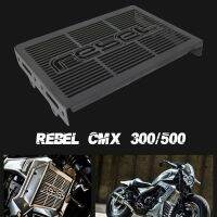 ฝาครอบป้องกันป้องกันตะแกรงตัวป้องกันเครื่องนำความร้อนมอเตอร์ไซค์สำหรับ HONDA REBEL CMX 300 500ป้องกันน้ำหล่อเย็น2017-2020