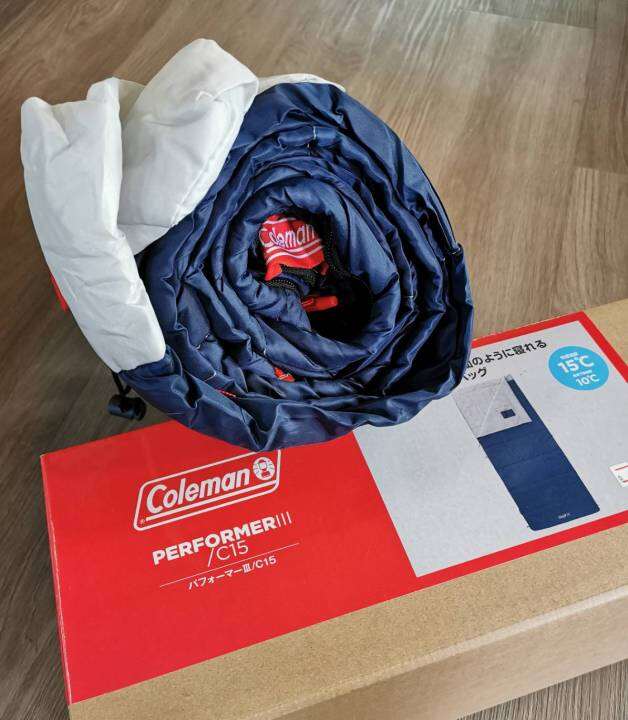 ถุงนอน Coleman รุ่น JAPAN SLEEPING BAG Performer III C15 by Jeep