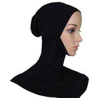 【YF】 Full Cover Hijab for Women Muslim Scarf Mini Cap Arabia Lady Solid Color Modal Inner Headcover Underscarf