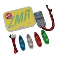 ZMR III ไฟนำทางไร้สาย1S Reable 4โหมดไฟ LED เหมาะสำหรับเครื่องบิน RC โดรนของเล่น UAV FPV ปีกคงที่