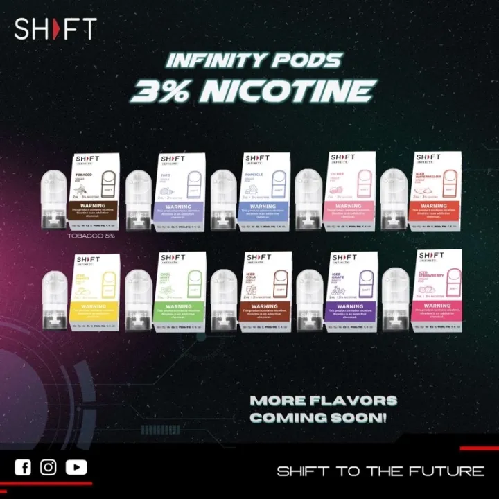 SHIFT INFINITY PODS 3 (compatible with RELX infinity) | Lazada PH