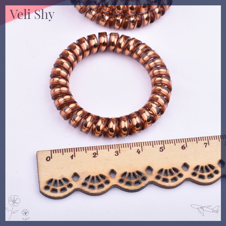 veli-shy-หมวกผู้หญิงหลากสีสายโทรศัพท์แถบยางยืดหยุ่นสาวหมากฝรั่งผมหางม้า