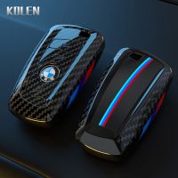 ABS Carbon Fiber Car Remote Key Case Cover Shell For BMW F10 F20 F30 1 3 5 7 Series X1 X3 X5 X6 F15 F16 F34 F07 F18 Protector