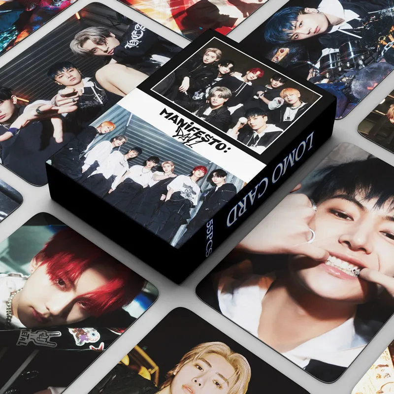 55pcs/box ENHYPEN Photocard Sacrifice KPOP Album LOMO Card Postcard