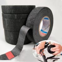 Heat-Resistant Interior Wire Loom Harness Tape Adhesive Fuzzy Fleece Insulation Tape for Auto Toyota VW Electrical Wrap 15Meters Adhesives  Tape