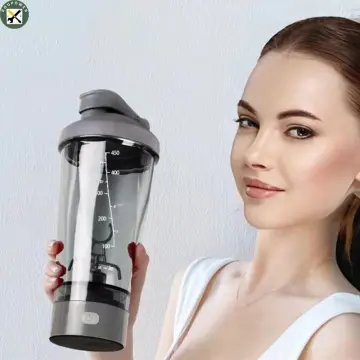 Electric Protein Shaker Blender My Water Bottle Automatic Movement Vortex  Tornado 450ml Free Detachable Smart Mixer Cup