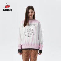 [KIRSH] GIRL HANDWRITING TIE-DYEING SWEATSHIRT KS