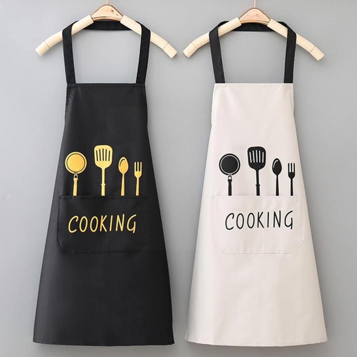 hand-wiping-kitchen-cooking-apron-men-women-oil-proof-wipe-coffee-fashion-adult-waterproof-waist-hand-household-apron-overa-c7g4-aprons