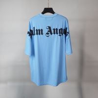 Palm Angels 22SS Brand Letter Logo Cotton T Shirts Short Sleeve Round Neck Men Women T-Shirt Best Seller Hip Hop ShirtsTH