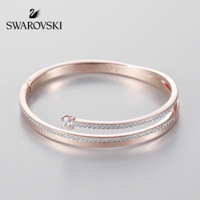 สร้อยข้อมือ2022 รุ่นไหม่ แฟชั่น Swarovski FRESH กับผู้หญิง ของขวัญวันเกิดวันวาเลนไทน์