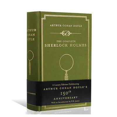 Genuine The Complete Sherlock Holmes English original detective complete collection detective Sherlock English detective suspense novel hardcover collection Conan Doyle English book