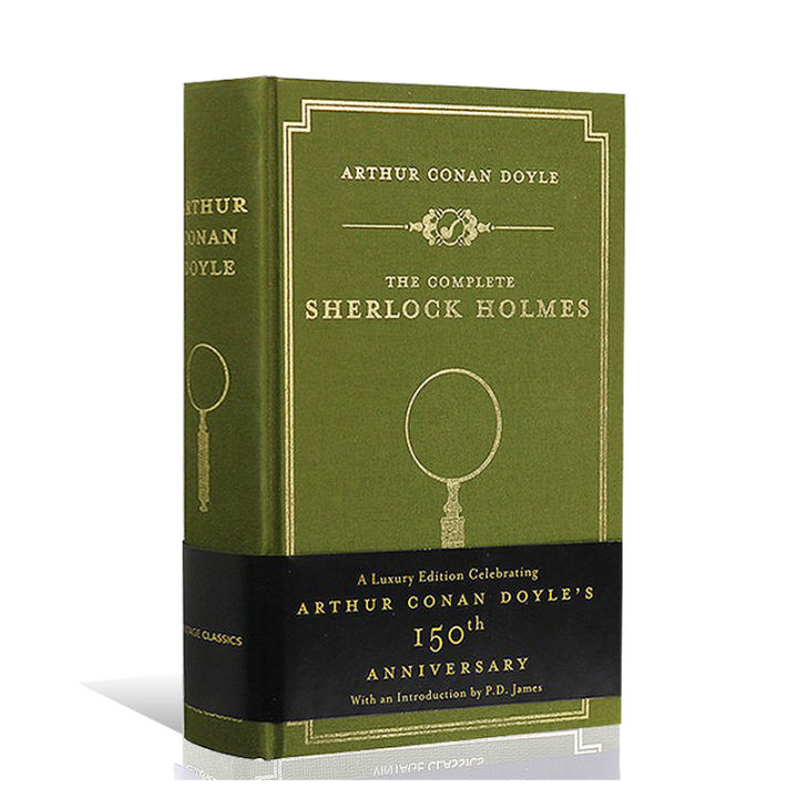 genuine-the-complete-sherlock-holmes-english-original-detective-complete-collection-detective-sherlock-english-detective-suspense-novel-hardcover-collection-conan-doyle-english-book