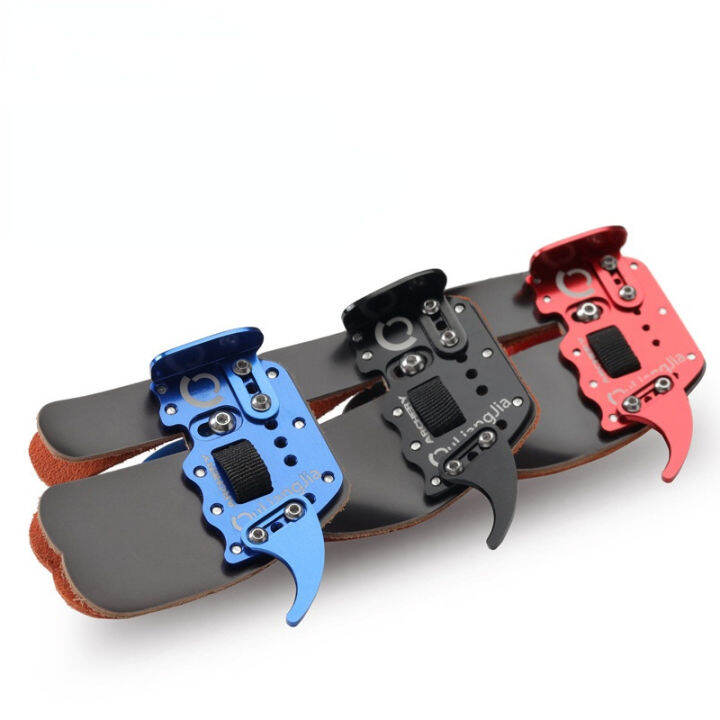 Recurve Bow Competition Positioning Chin Guard Finger Guard Right Hand
