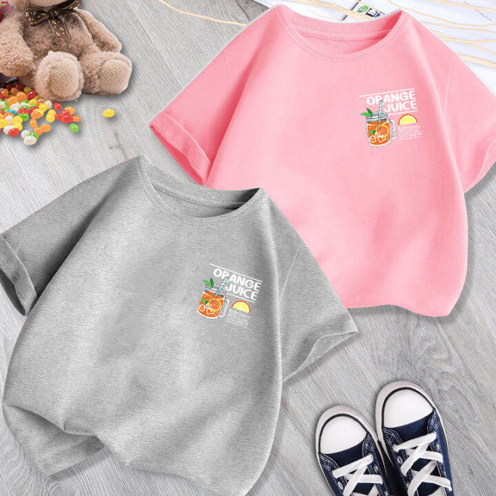 เสื้อยืดแขนสั่งเด็ก-ผ้านุ่นใส่สบายทั้งเด็กชายกับเด็กหญิงh06b
