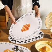 【CC】❁⊕✶  Non-fading Insulation Placemat Material Tableware Durable and Resistant Eco-Friendly Accessories