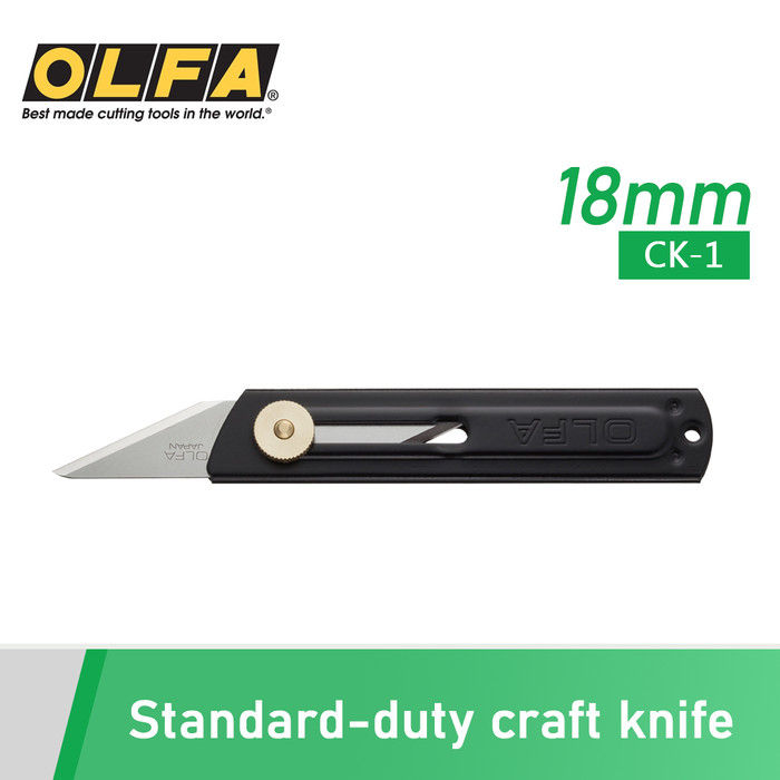Olfa CK-1 18 mm Craft Cutter Black