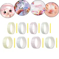 Glitter Blowable Bubble Tape Double-sided Adhesive Nano Tape For DIY Craft Pinch Toy  Making Reusable Clear Sticky Ball Tape Adhesives  Tape