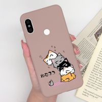 เคสโทรศัพท์เซลล์สำหรับ Xiaomi Redmi Note 5 5 Pro ซิลิโคนหัวใจแมวป้องกันการตก Note5เคสสำหรับ Redmi 5Pro เคลือบ Capa Funda