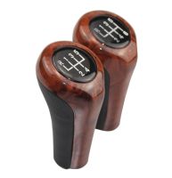 5 6 Speed Manual Car Gear Shift Knob Lever Wood For BMW 1 3 5 6 Series E30 E32 E34 E36 E39 E46 E53 E60 E63 E83 E84 E87 E90