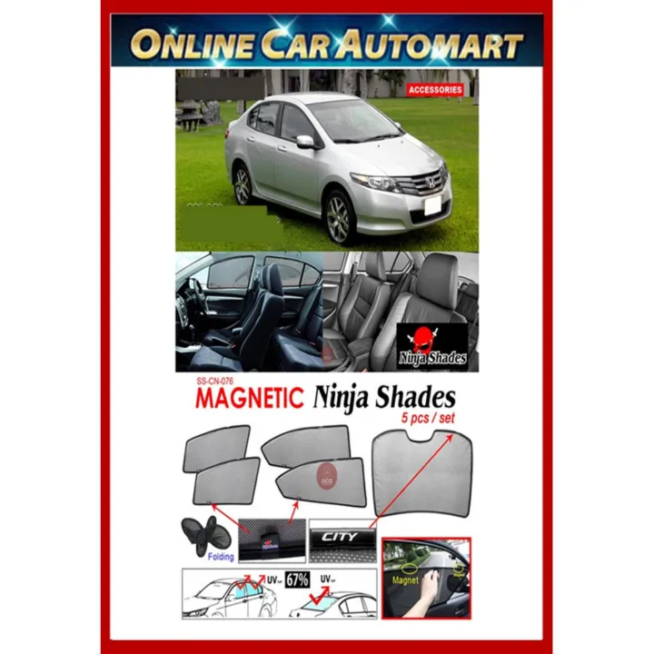 Honda City 20082013 Ninja Sun Shade Lazada