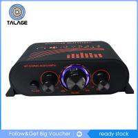 Talage Mini 12V แอมป์เครื่องขยายเสียงติดรถยนต์สำหรับ Mp3ซับวูฟเฟอร์โฮมเธียเตอร์อัตโนมัติ