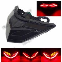 Motorbike For Kawasaki Ninja 300 EX300 2013 2014 2015 2016 2017ด้านหลังไฟเบรคท้ายกระจกมองข้างมอเตอร์ไซค์ไฟ LED