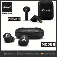 มาร์แชลล์โหมด II 2 / MINOR III 3 True Wireless บลูทูธหูฟังพร้อมไมโครโฟนในหูหูฟังเล่นกีฬาหูฟังกันน้ำเพลงเกม