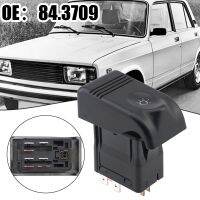 [AUTOMARTSHOP] 10ปุ่มหมุดสลับด้านหน้าสีดำไฟหน้าอัตโนมัติ ABS 1211-86 -2110