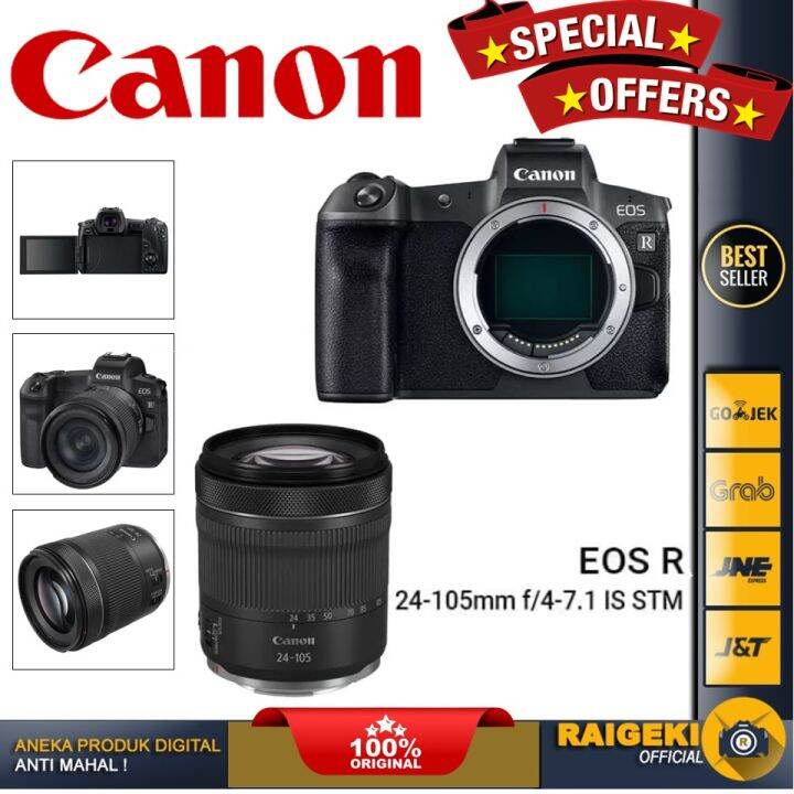 Canon EOS R Kit RF 24105mm IS STM Lazada Indonesia